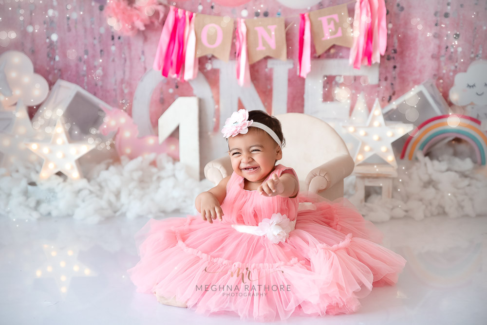 Kid Photoshoot Theme 21 – Pink Celebration Theme
