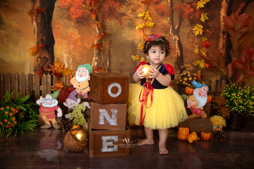 Kid Photoshoot Theme 19 – Snow White Theme