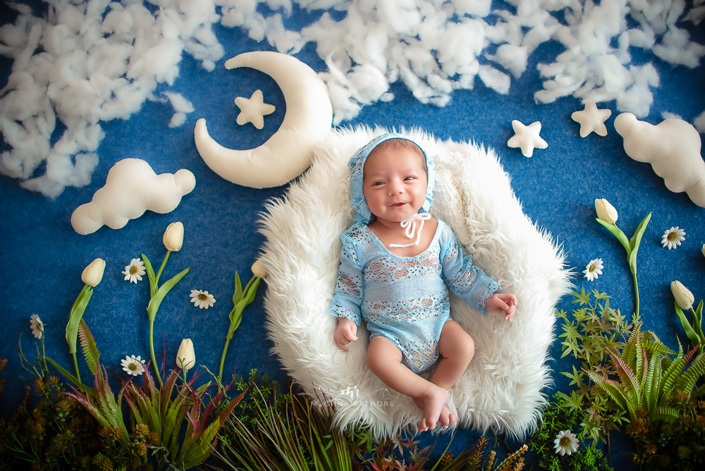 26 days old newborn baby boy photoshoot album pictured by meghna rathore