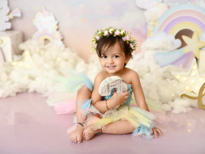 Kids Album - 2 Years Old Baby Girl Photoshoot By Meghna Rathore Photography, Gurugram.