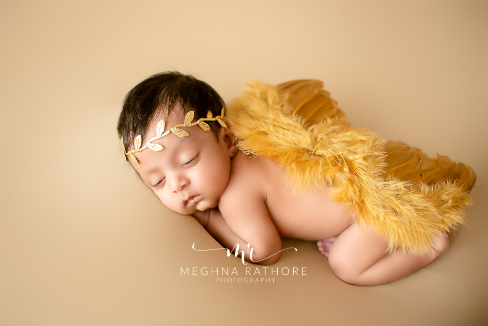 Newborn – Sep 2021 – 29 Days Old Newborn Baby Boy Creative Photoshoot Ideas Indoor Studio Delhi