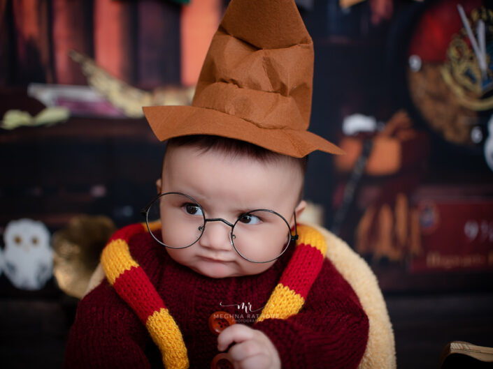 Baby Album – 5 Months Old Baby Boy Photoshoot Themes Setup Portrait By Meghna Rathore Delhi