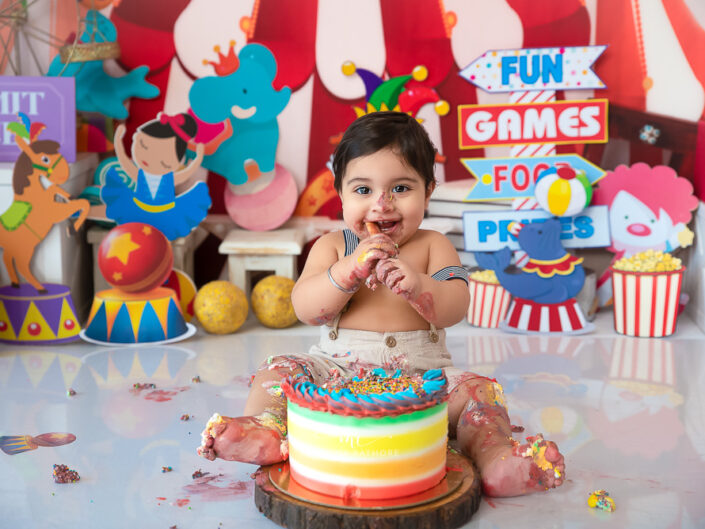 Professional Cake Smash Photography Props Delhi Gurgaon