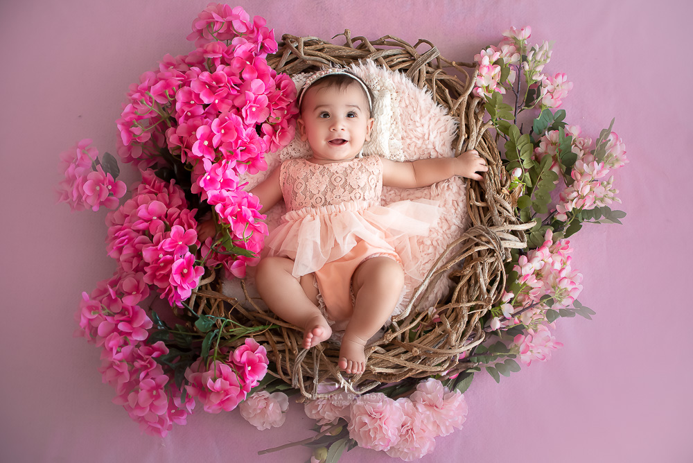 gaurav 5 months old baby girl professional photoshoot by delhi photographer meghna rathore themes setups 1