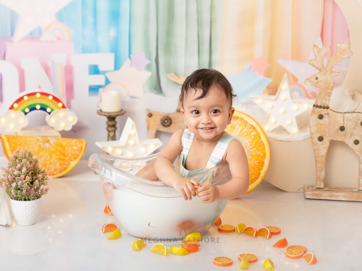 Richa’s Baby Pre Birthday Photoshoot By Meghna Rathore Photography, Gurugram, India.