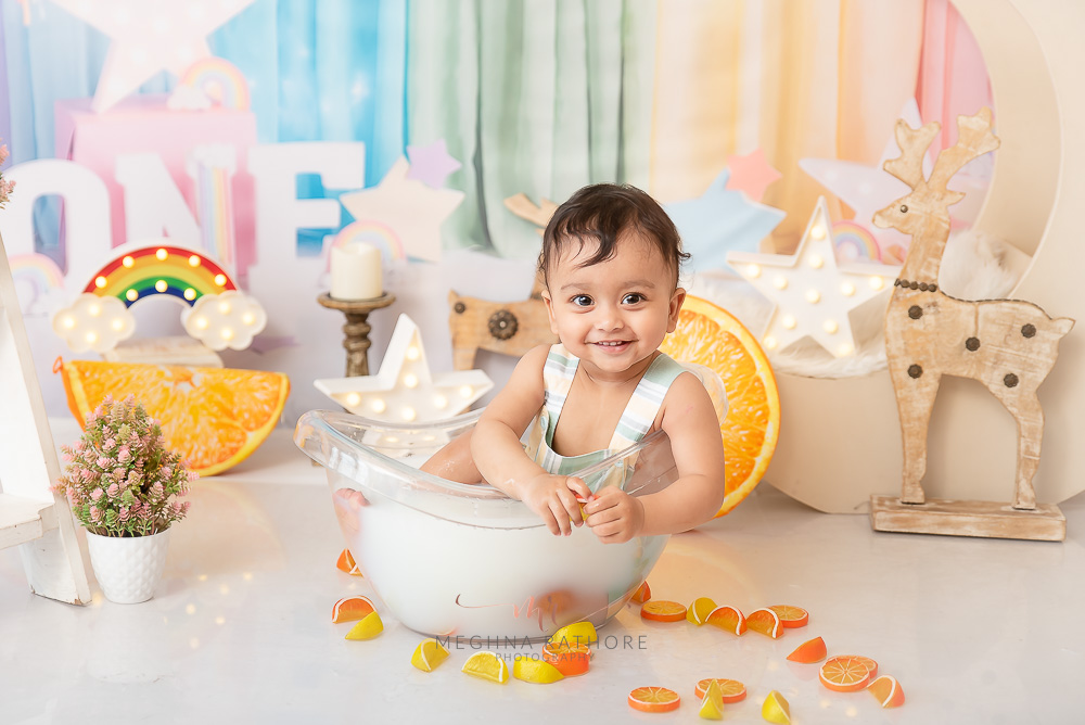 Richa's Baby Pre Birthday Photoshoot By Meghna Rathore Photography, Gurugram, India.